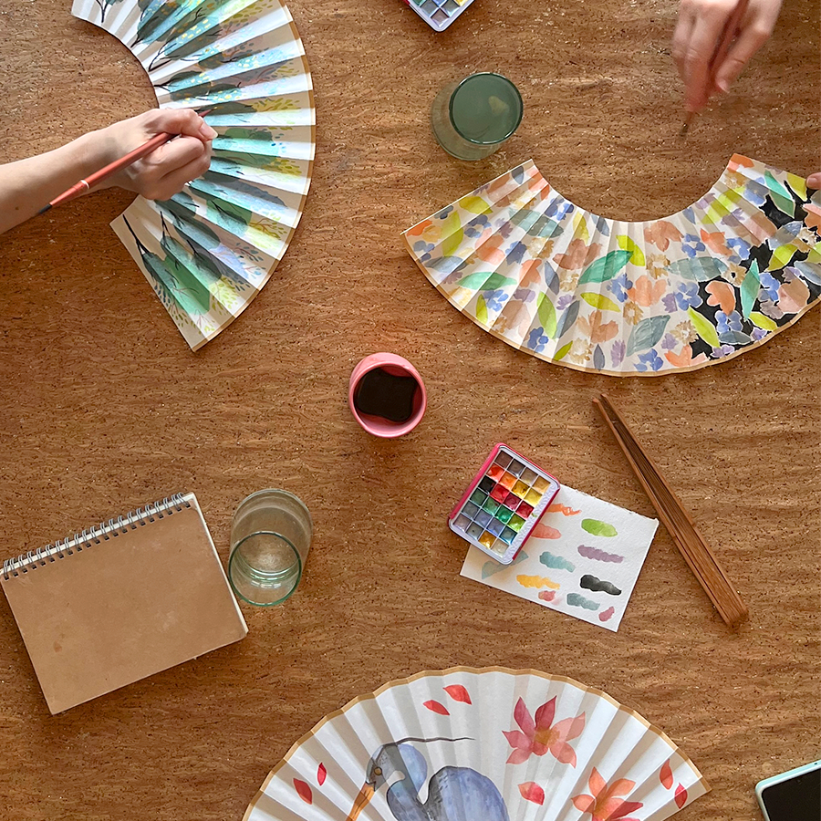 Packs Éventails · Ateliers & EVJF