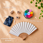 Le Kit éventail à tamponner